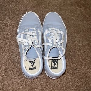 light blue vans